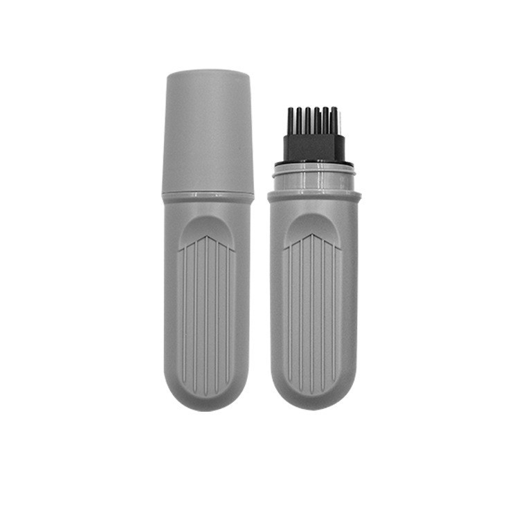 跨境美发笔包材补色遮盖白发一次性染发梳美发棒包材可印logo图2