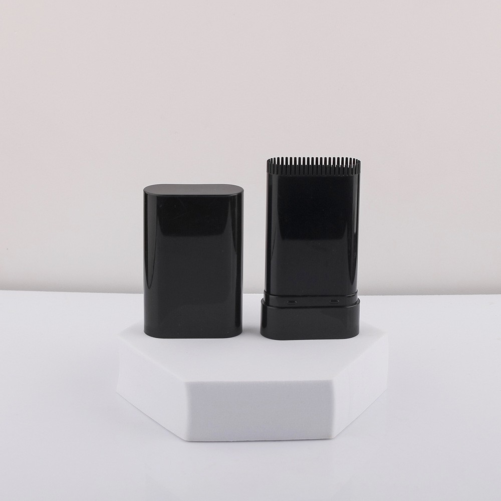 加工定制20g美发棒管带齿梳底部旋转固体一次性染发膏美发膏包材图2