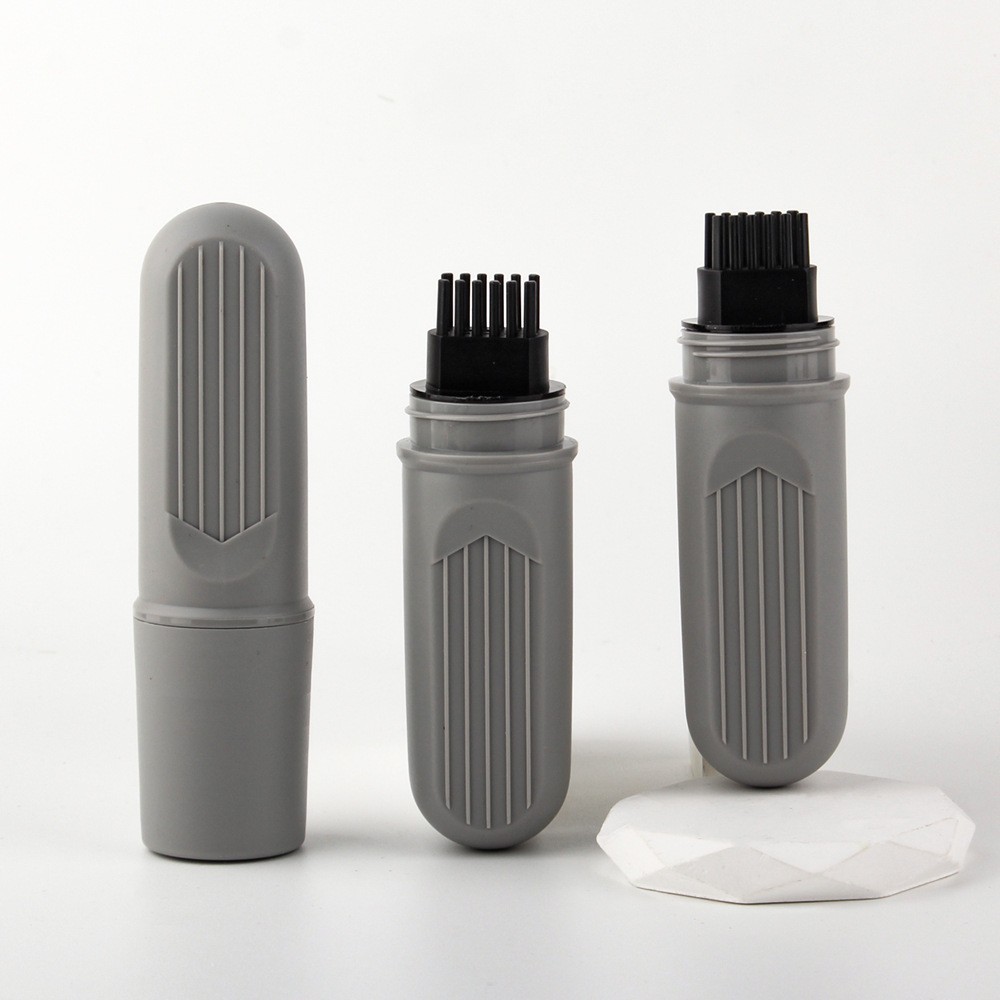 定制20ml美发棒包材自带齿发梳快速美发笔染发笔管带棉芯可印logo图2