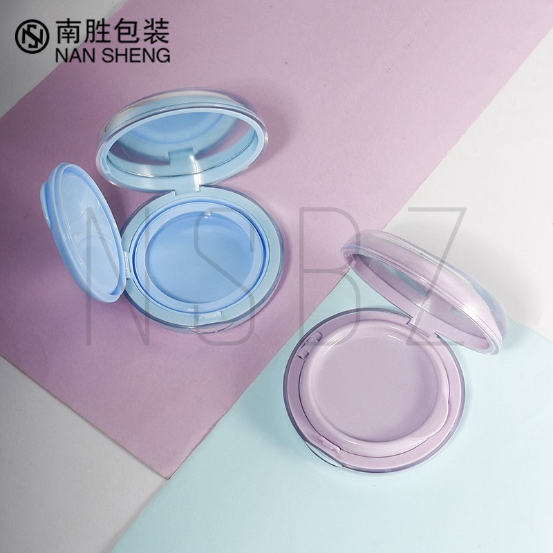 圆形15g气垫盒空盒全套亚克力粉饼盒高级感彩妆包材眼影盒卡扣盒图4