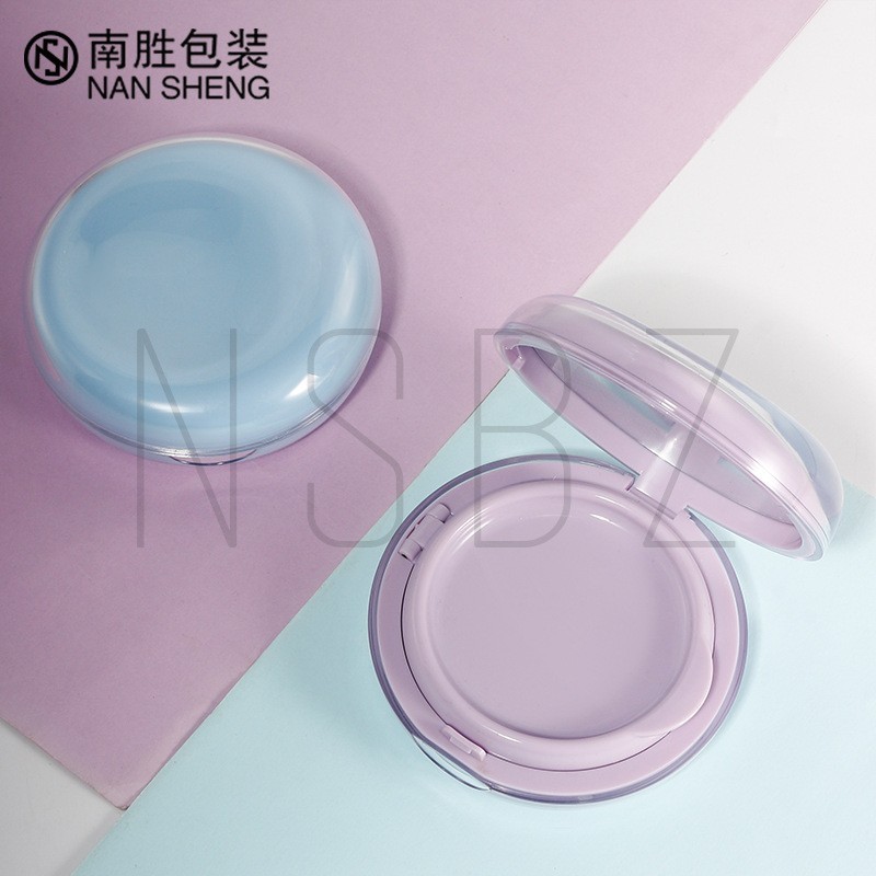 圆形15g气垫盒空盒全套亚克力粉饼盒高级感彩妆包材眼影盒卡扣盒图3
