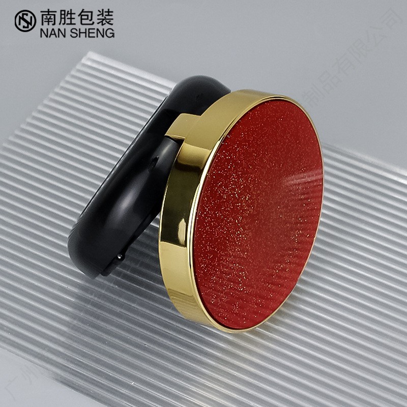 气垫盒 便携15g圆形遮瑕BB霜粉底液彩妆包材翻盖镜子替换装带空盒图3