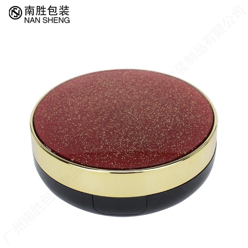 气垫盒 便携15g圆形遮瑕BB霜粉底液彩妆包材翻盖镜子替换装带空盒图5