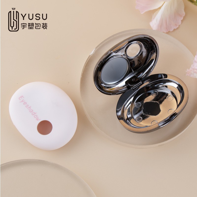 单色多用膏腮红盘唇泥眼影口红唇泥包材自然提亮高光修容化妆品盒图2