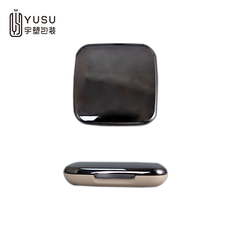 网红款大容量粉饼盒18g翻盖卡扣式带镜子定妆多用粉饼盒子包材图5