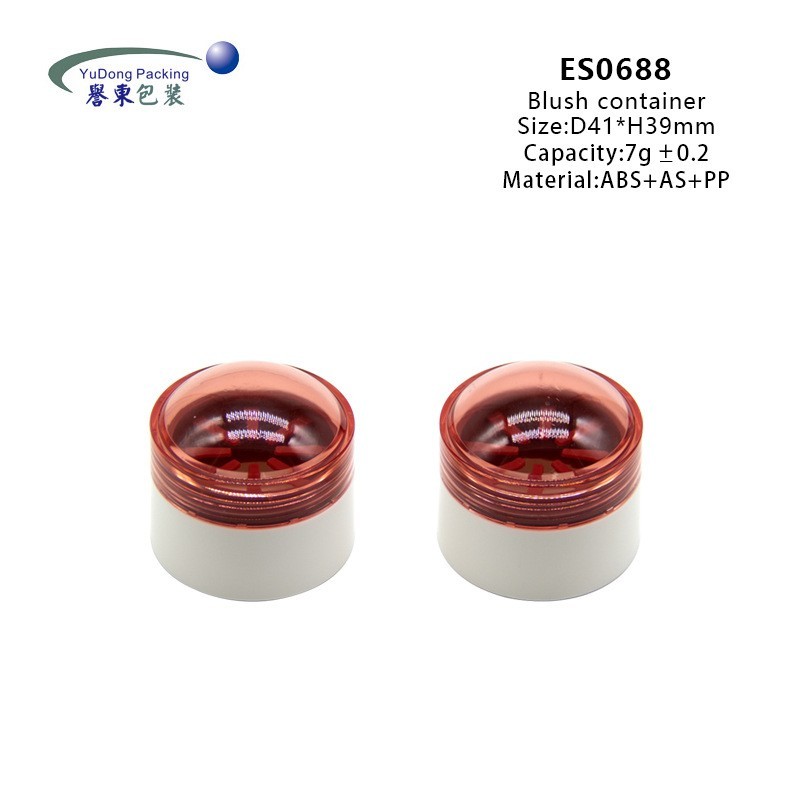 可爱的腮红容器眼影容器7克单色空心腮红盒眼影盒定制标志图5