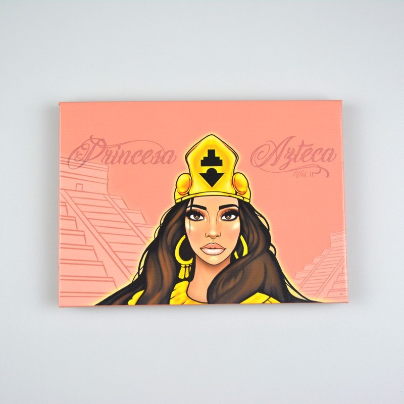 6色磁铁吸附 眼影盒彩妆化妆品包装纸盒便携化妆品分装盒图2