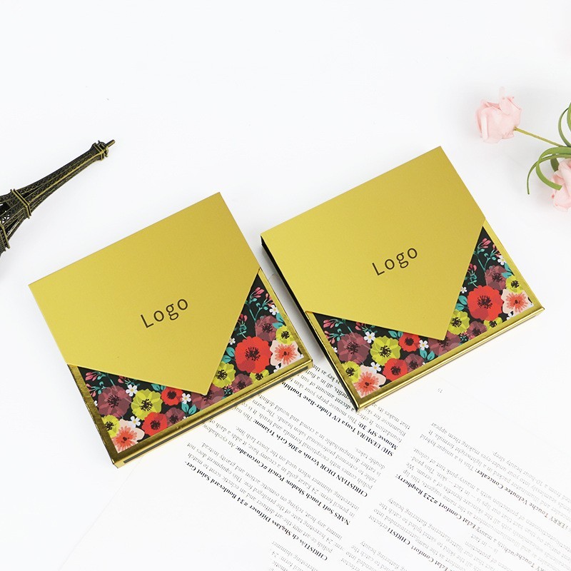 眼影包材纸盒 九孔眼影彩妆组合纸盘 初学者DIY眼影空盘图4