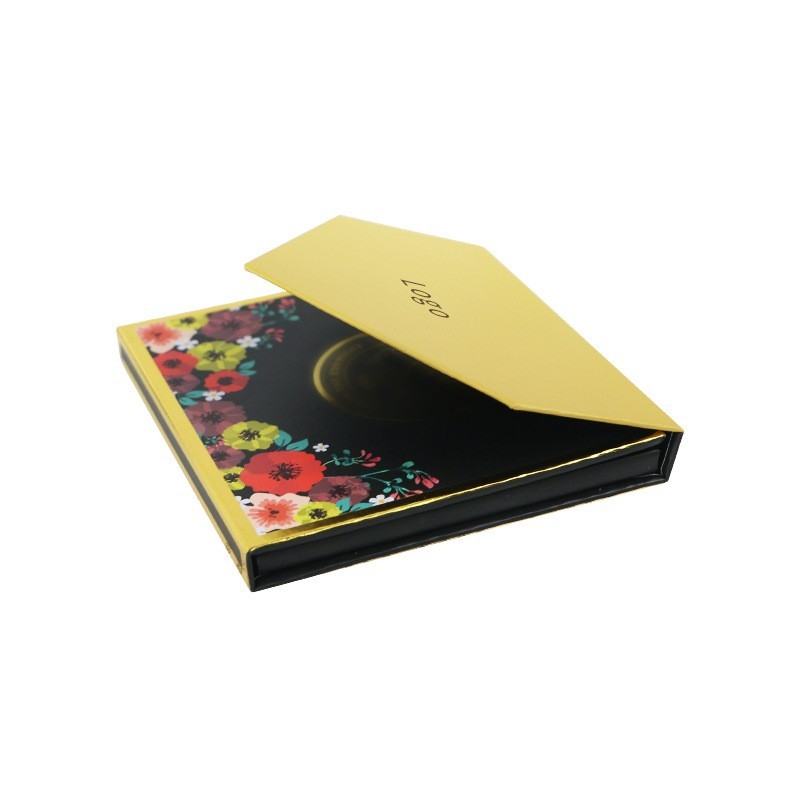 眼影包材纸盒 九孔眼影彩妆组合纸盘 初学者DIY眼影空盘图2