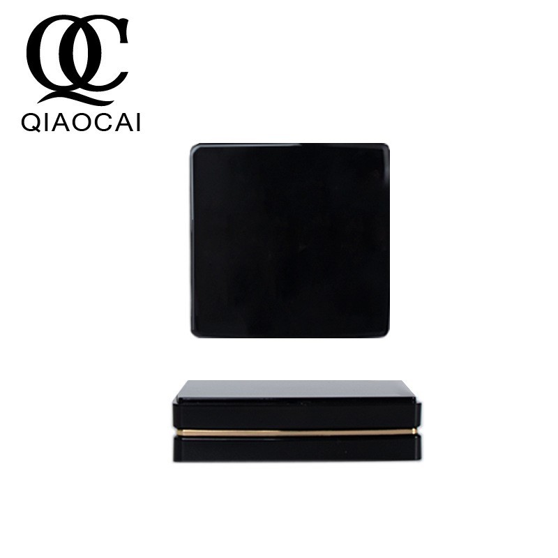 磁吸粉饼盒爆款外方内圆带顶片经典加重粉饼腮红定妆高光彩妆包材图5