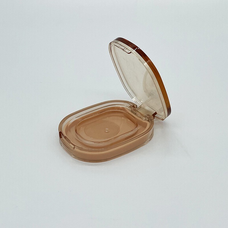 定制注塑化妆品包材马卡龙色粉饼盒分装手工高光眼影腮红遮瑕空盘