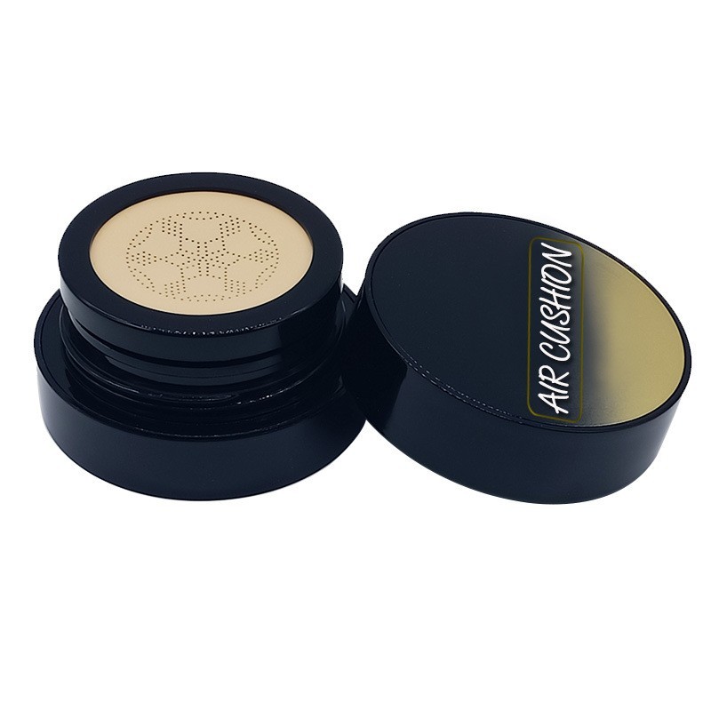 厂家定制2022新品喷镀渐变色圆形粉盒包材定制空盒粉饼盒图3