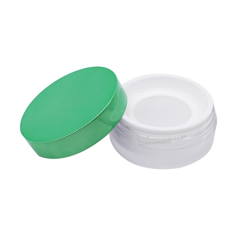 工厂定制 美妆包材散粉盒定妆粉盒空盒带隔离网图4