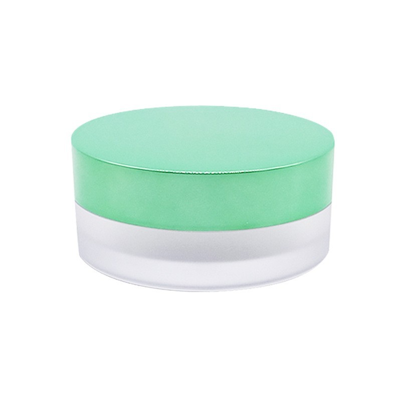 工厂定制 美妆包材散粉盒定妆粉盒空盒带隔离网图3