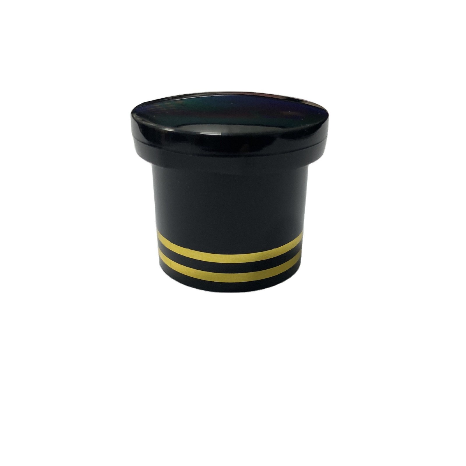 T24牙415圆顶伊卡露盖烫双金定制 可定制任意颜色 大导流口PP翻盖图2