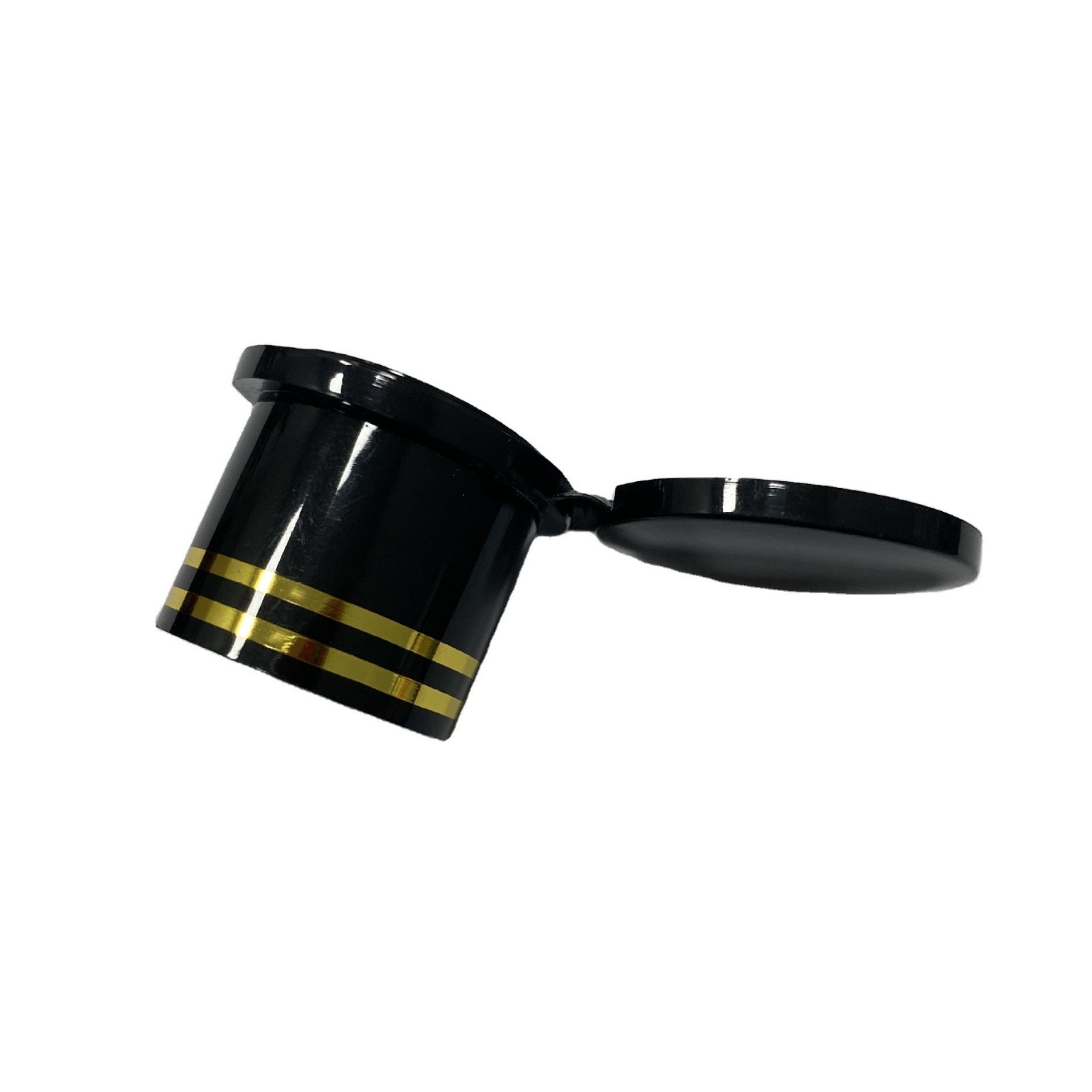 T24牙415圆顶伊卡露盖烫双金定制 可定制任意颜色 大导流口PP翻盖图4