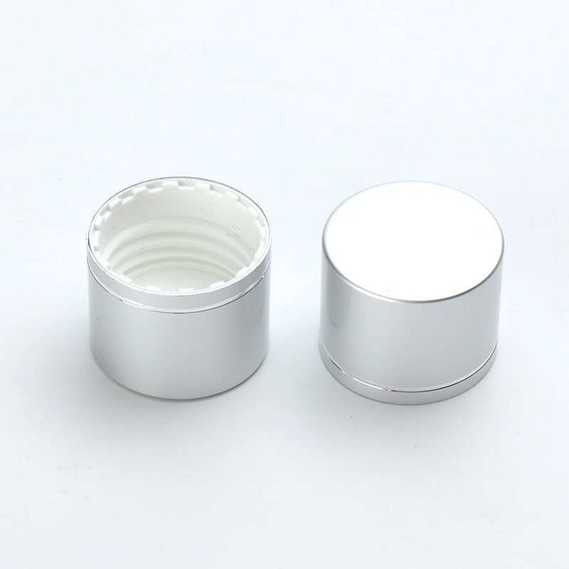 24MM电化铝车线罗口盖洗发水化妆品用塑料瓶盖电化铝盖图5