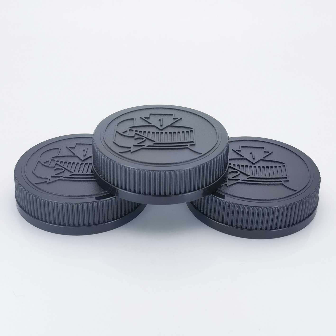 可定制表面图案 68牙按压盖 磨砂面儿童安全盖 盖中盖图2