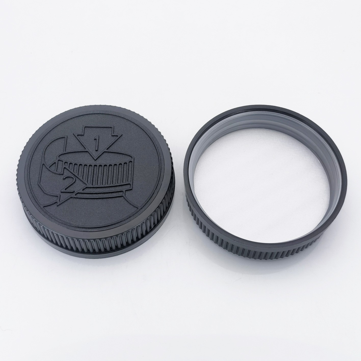 可定制表面图案 68牙按压盖 磨砂面儿童安全盖 盖中盖图3