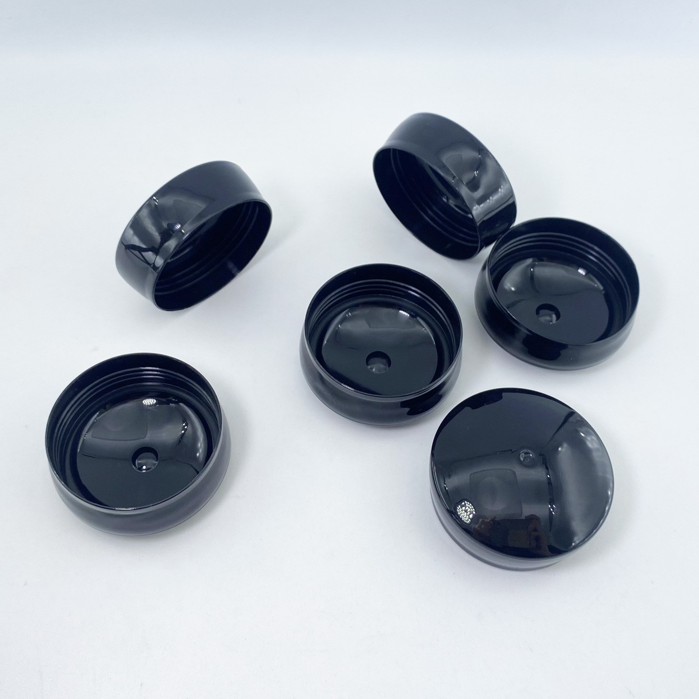 53/66牙磨砂膏罐装广口旋盖圆头PP材料密封可选择颜色图3