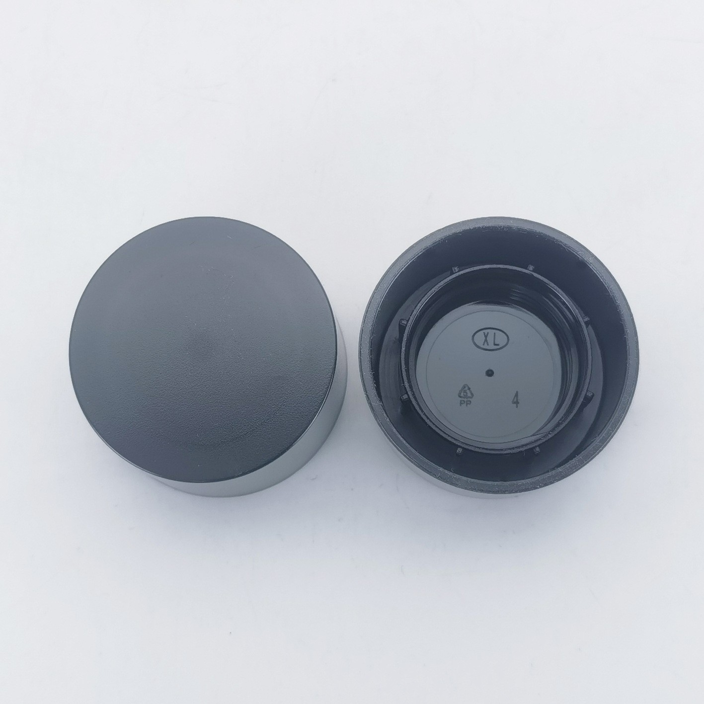 24牙磨砂面双层旋盖 24-410ABS材质双层化妆品瓶盖图5