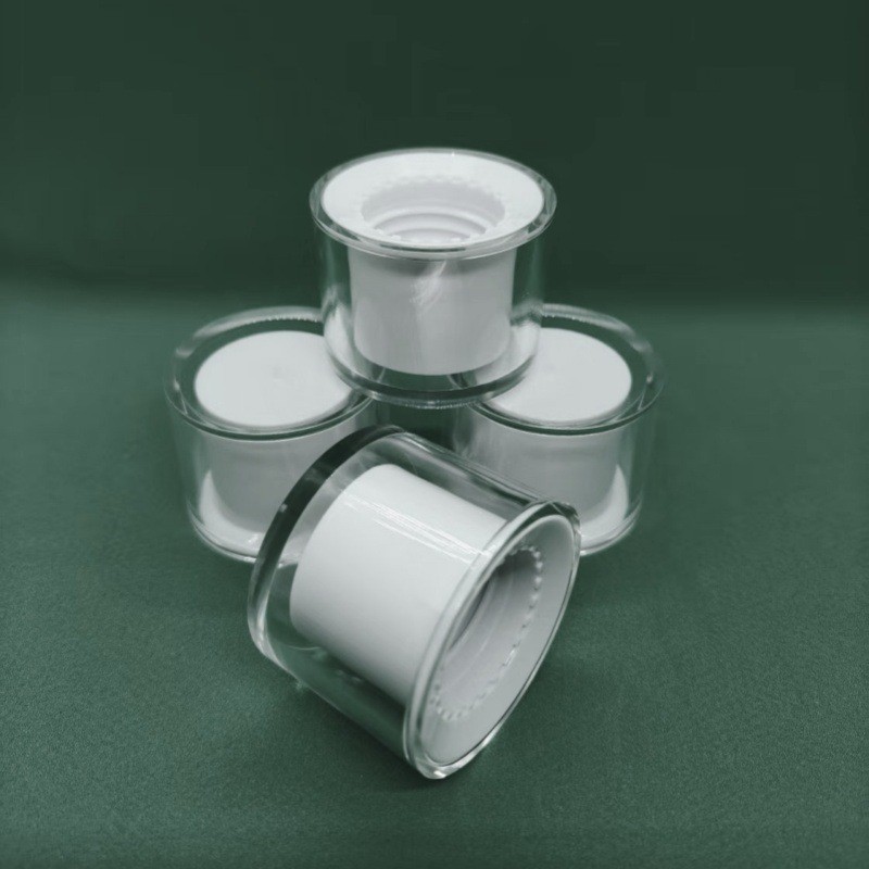 高端护肤盖塑料瓶盖24牙组合旋盖玻璃瓶精华液专用盖透明化妆品盖图3