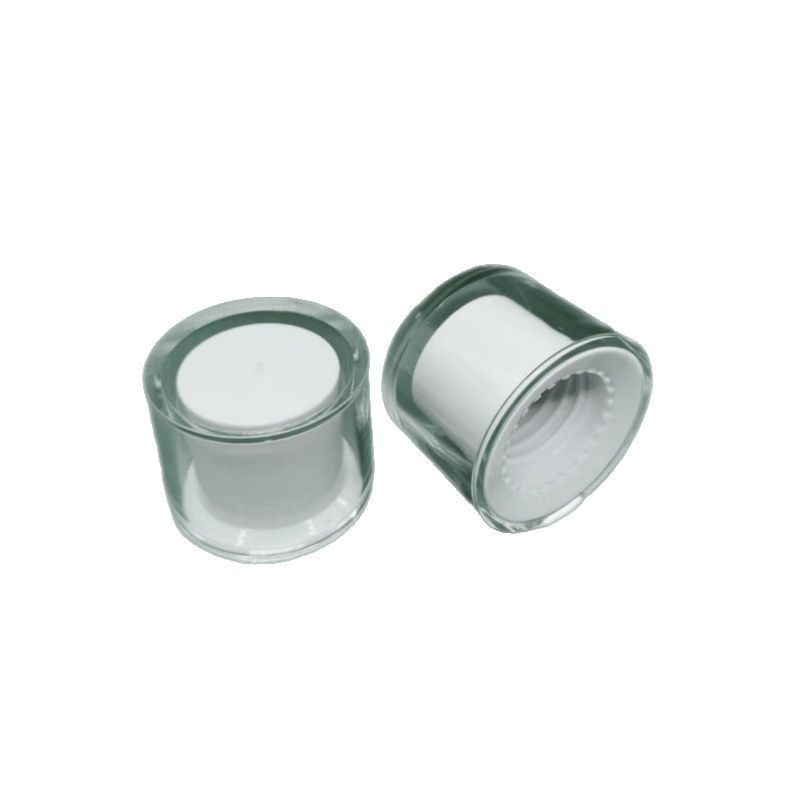 高端护肤盖塑料瓶盖24牙组合旋盖玻璃瓶精华液专用盖透明化妆品盖图5