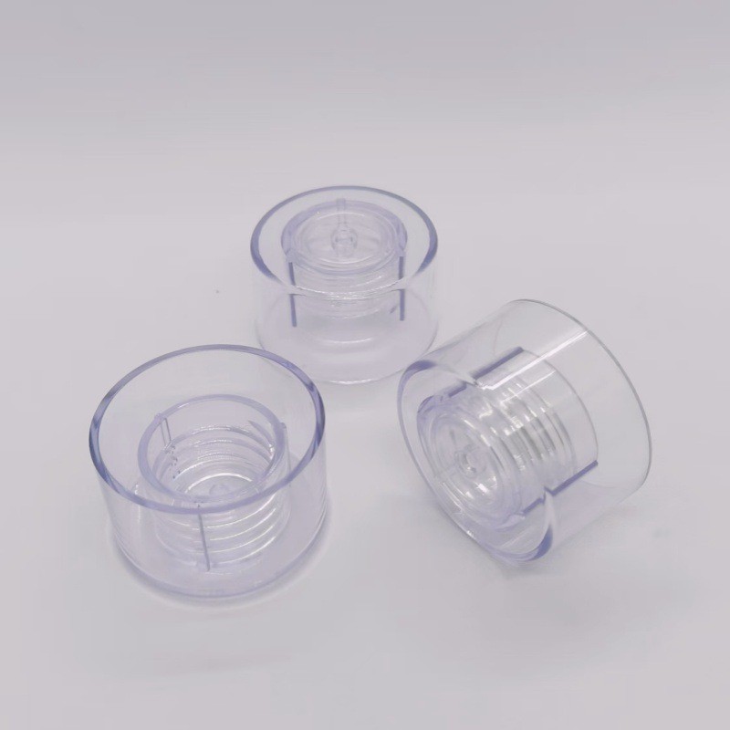 20牙口径高透质感塑料PP双层盖化妆品试用装小样瓶盖小分装瓶盖子图4