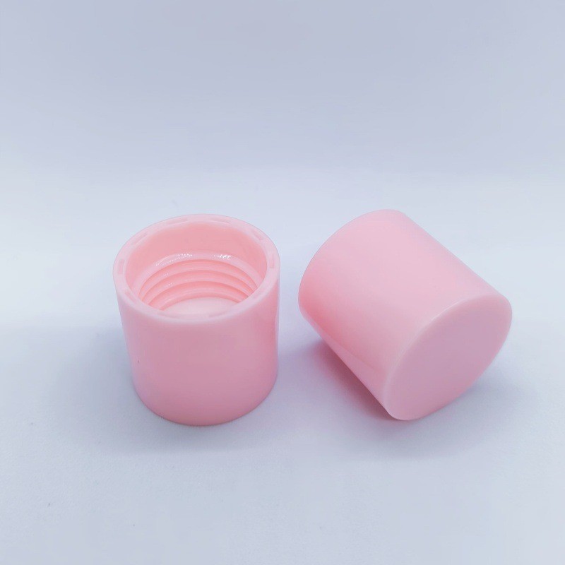 24牙410单层旋盖厚壁高款通用盖化妆品纯露塑料瓶盖真空瓶图2