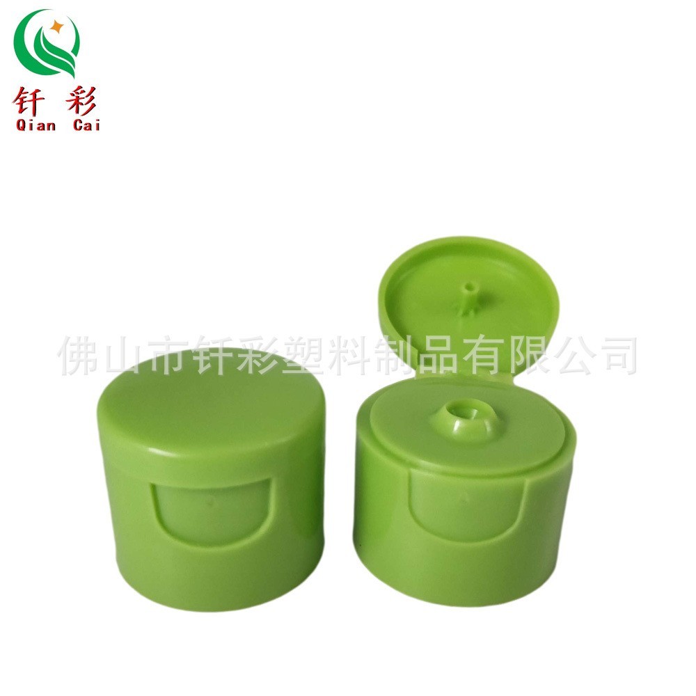 20 24牙光身蝶盖光面蝴蝶翻盖洗手液凝胶瓶盖 洗发水塑料瓶盖定制图4