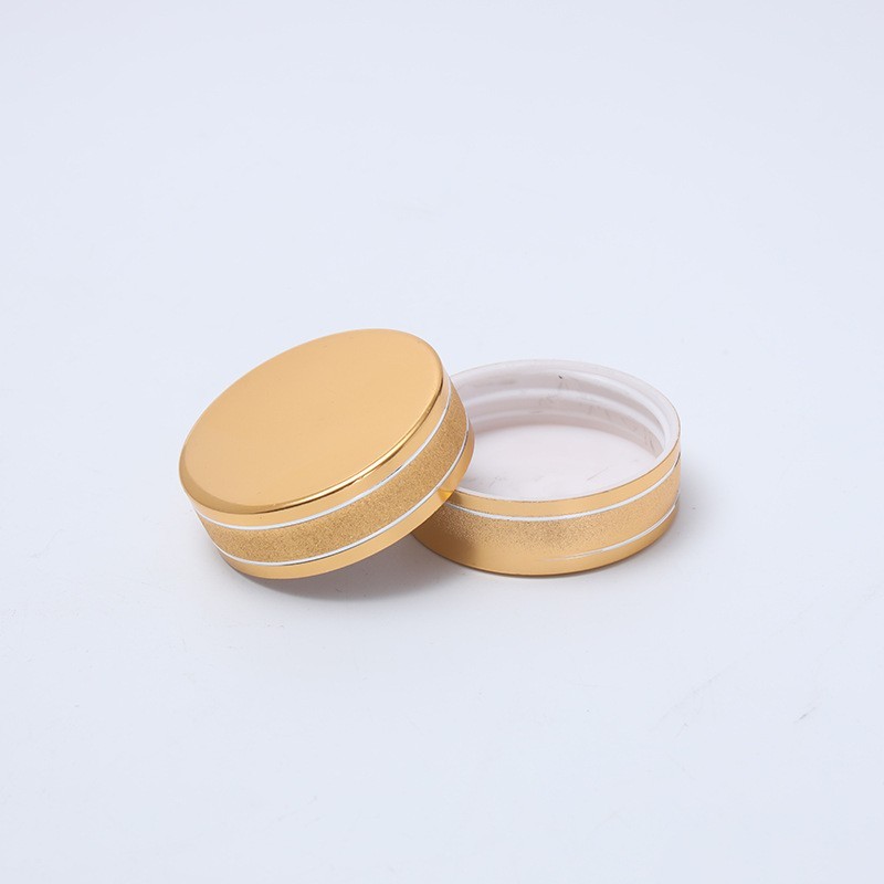 保健品瓶盖沙金切线密封螺纹铝盖医胶囊药瓶膏霜瓶电化铝盖子图2