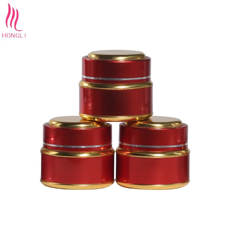 定制金色印花Logo电化铝瓷瓶pp塑料日霜晚霜膏霜瓶子图5