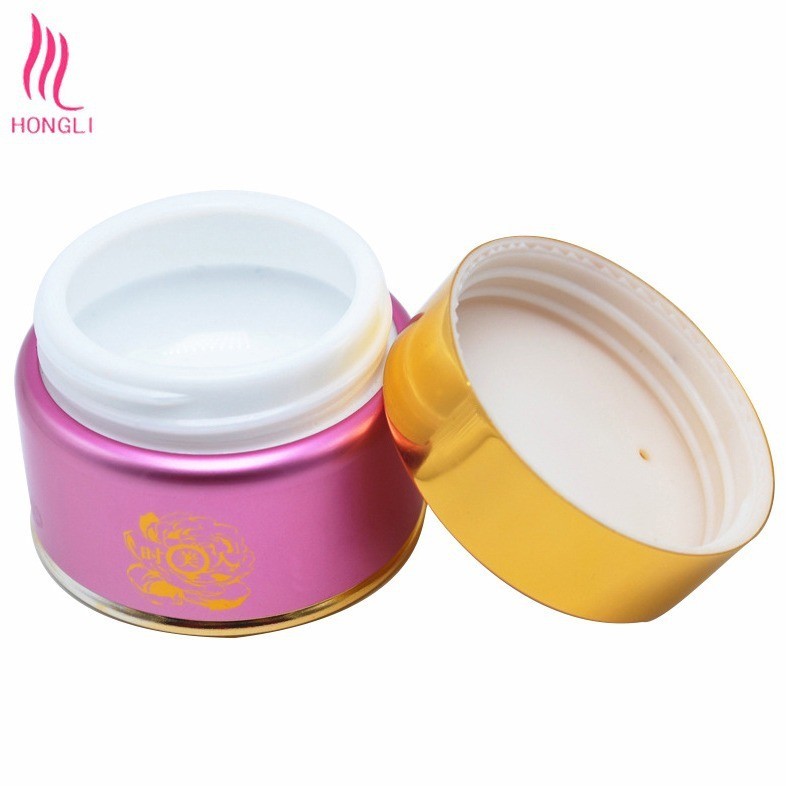 印字高档膏霜瓶氧化铝眼霜瓶 化妆品包装内胆白瓷瓶图3