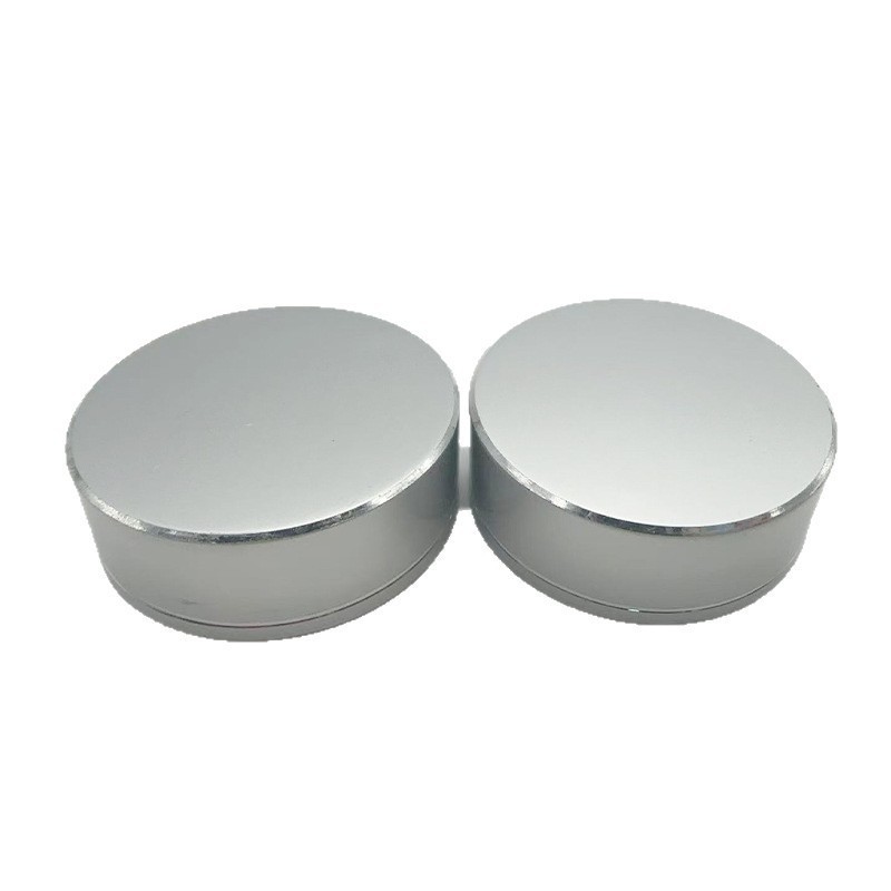 15G亚银铝盖江苏化妆品膏霜金属铝外壳高档切线亚银铝电化铝盖图2