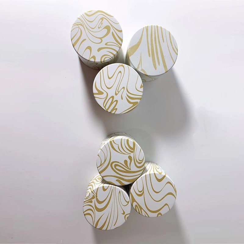 木纹化妆品瓶盖电化铝盖子膏霜瓶供应氧化铝瓶盖电化铝图2