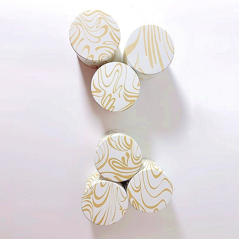 木纹化妆品瓶盖电化铝盖子膏霜瓶供应氧化铝瓶盖电化铝图3