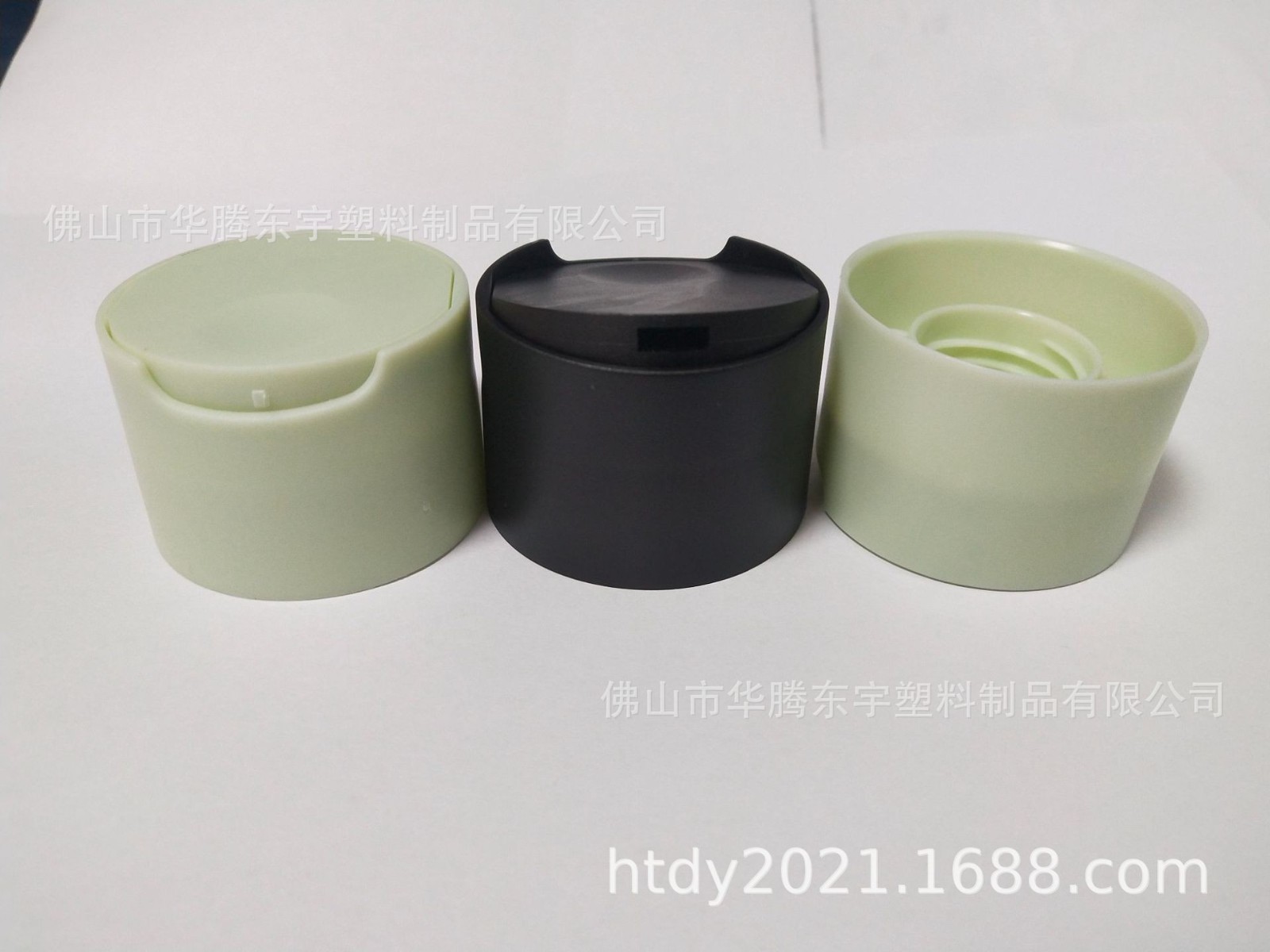 24/410双层千秋盖 磨砂黑色千秋盖 塑料拧盖 沙宣盖 化妆品盖