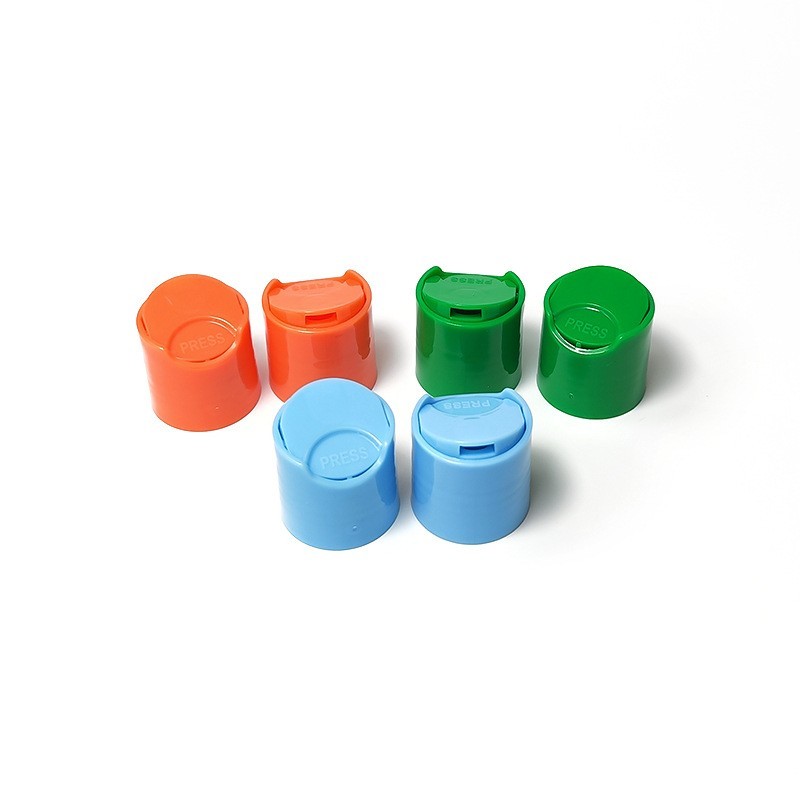 瓶子塑料带盖子千秋盖圆柱瓶沐浴露瓶子身体乳包材24牙瓶盖子厂家图3