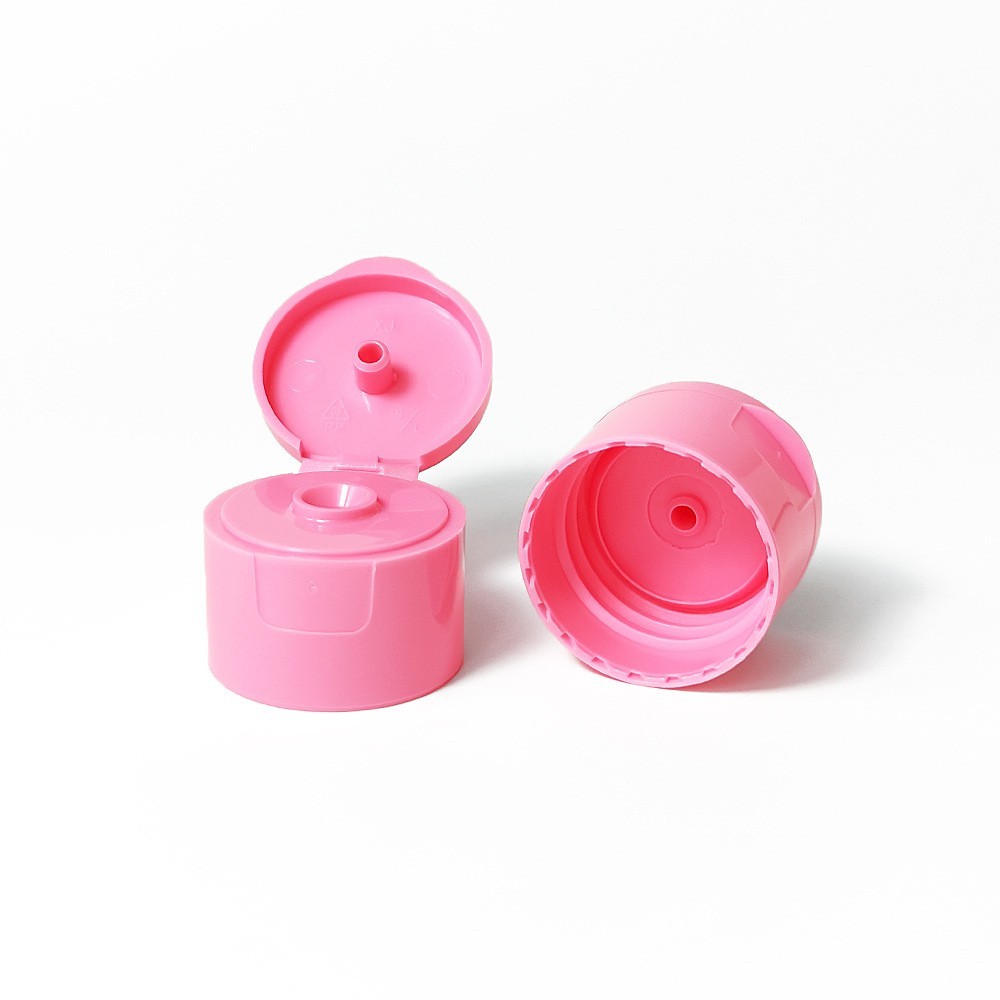 28牙410蝴蝶盖翻盖瓶盖塑料瓶盖PP材质掀盖化妆品分装瓶盖厂家图4