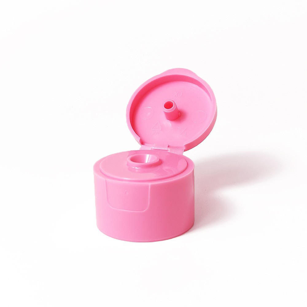 28牙410蝴蝶盖翻盖瓶盖塑料瓶盖PP材质掀盖化妆品分装瓶盖厂家图2