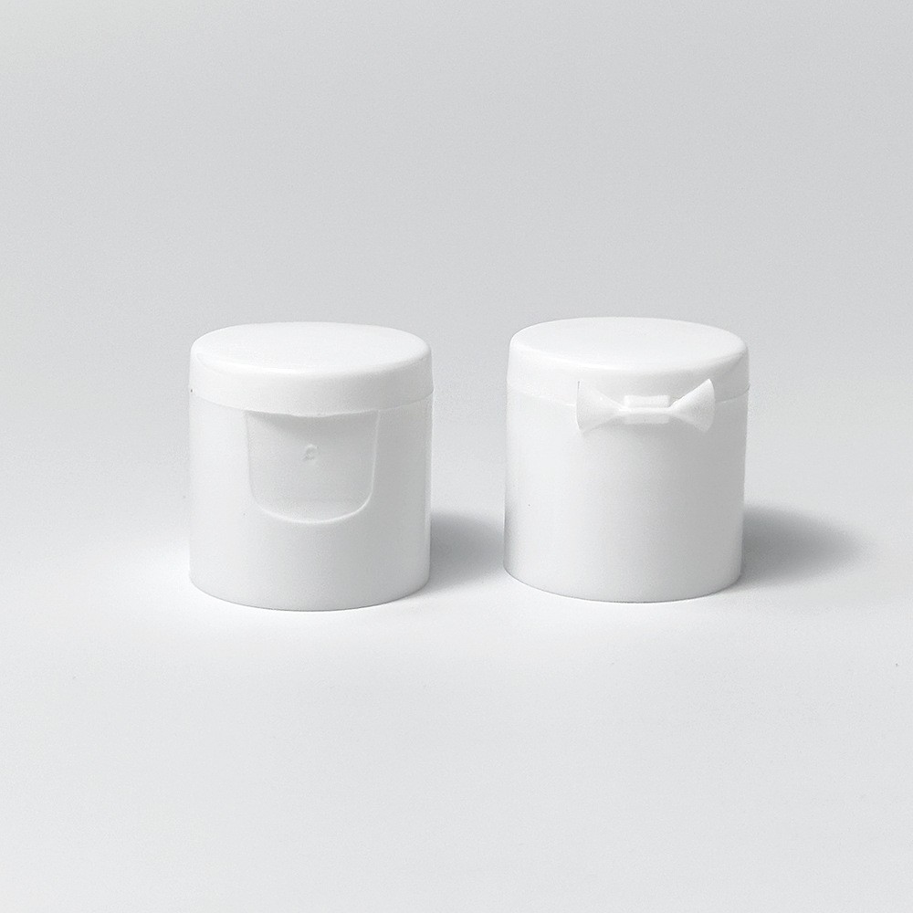 18牙410蝴蝶盖塑料盖瓶翻盖沐浴露瓶盖子圆盖塑料圆形盖厂家图4