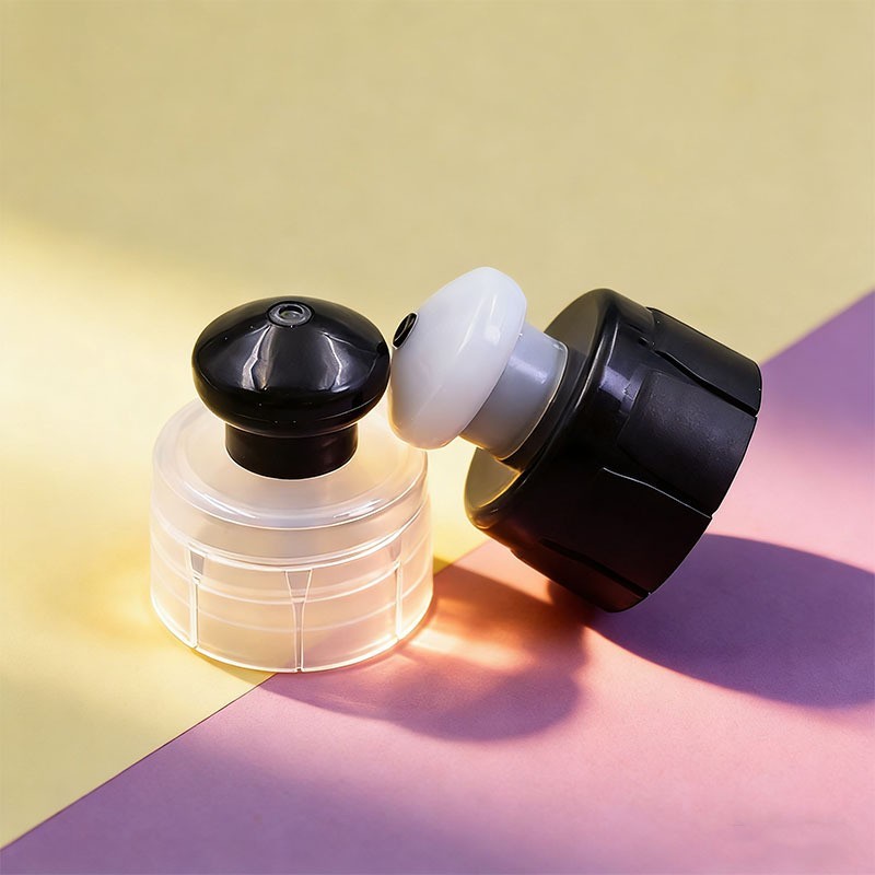 拉拔盖pp塑料盖子 28牙拉伸盖提拉盖洗洁精沐浴露提拉盖花瓣大圈