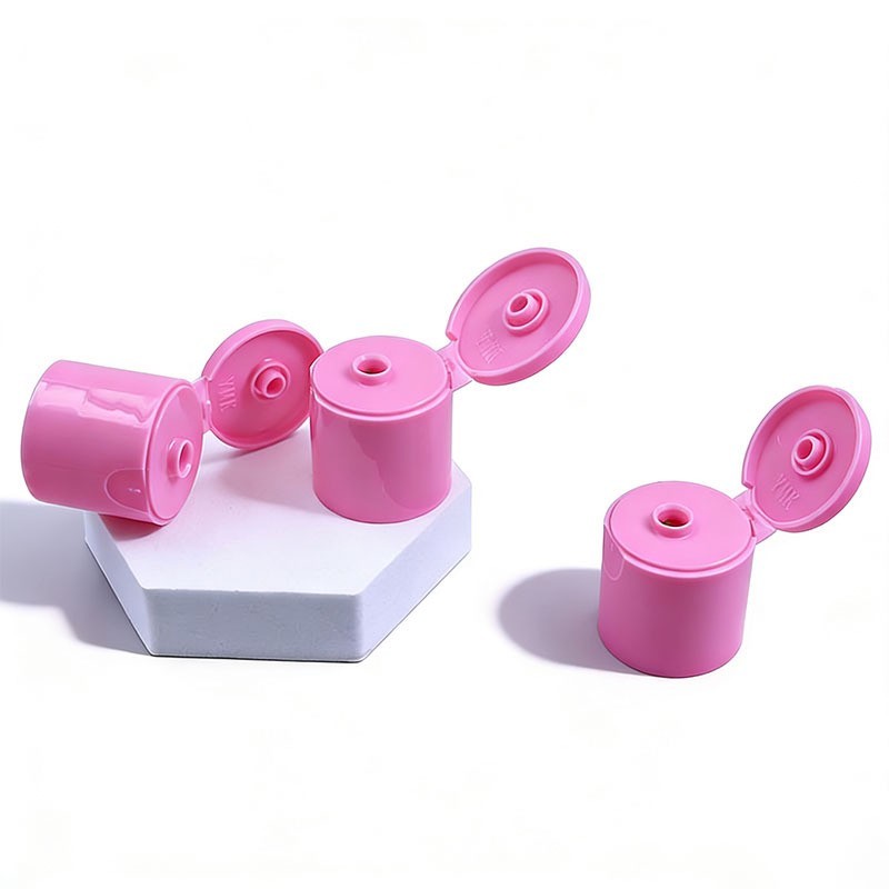 塑料瓶盖厂商28/415光面圆头蝴蝶翻盖洗手液盖子高牙PP蝴蝶盖图4