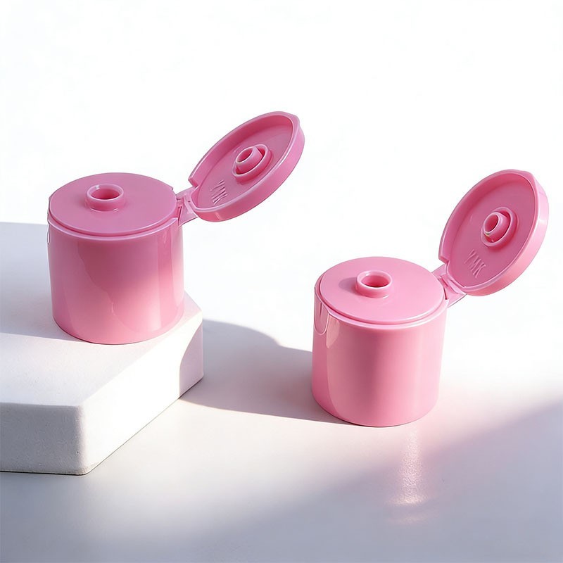 塑料瓶盖厂商28/415光面圆头蝴蝶翻盖洗手液盖子高牙PP蝴蝶盖图3