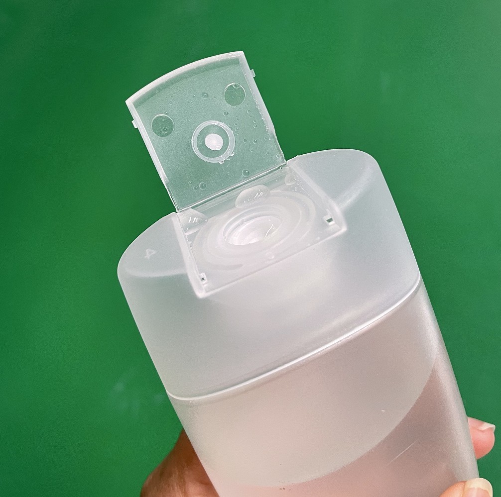 全新料塑料沐浴露盖子 带硅胶全透明洗发水护发素瓶盖