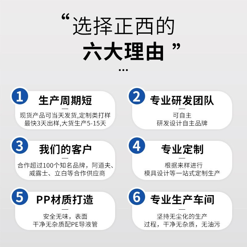 BG按咀外置螺纹开关28牙乳液泵PP塑料按压护发素洗发水沐浴露图4