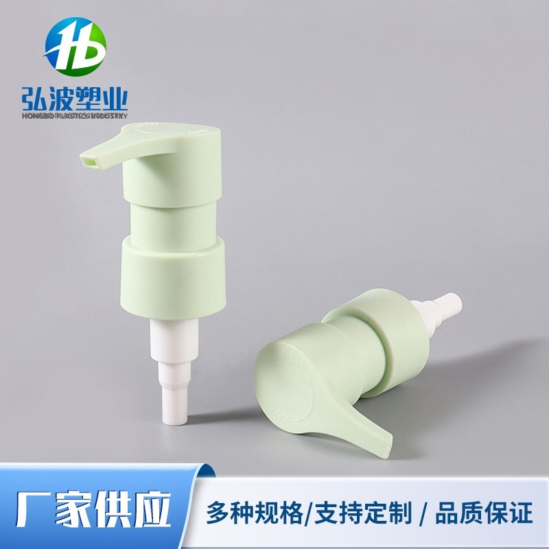 24牙左右开关油泵 化妆品包装乳液泵 洗手液洗面奶按压泵头图3