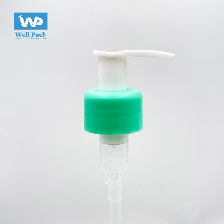适乐肤同款28/410磨砂哑面绿色2.cc外置开关泵注塑哑面水乳按压泵