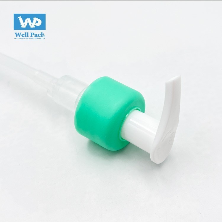 适乐肤同款28/410磨砂哑面绿色2.cc外置开关泵注塑哑面水乳按压泵图3