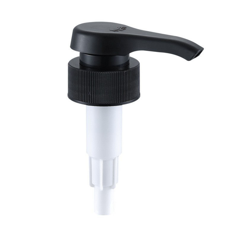 工厂28/410沐浴露洗洁精泵头乳液按压式泵头鸭咀塑料洗护泵头图5